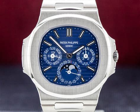 Patek Philippe Nautilus Perpetual Calendar 5740 White Gold 